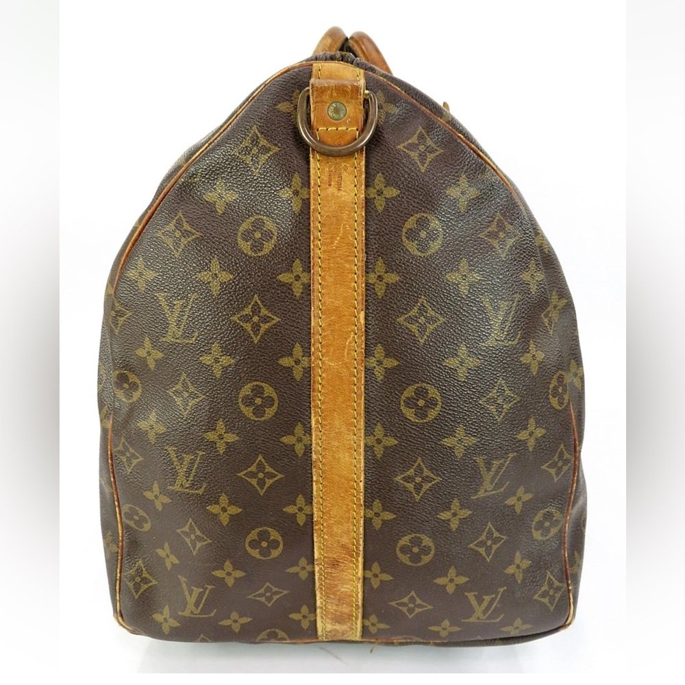Louis Vuitton Classic Monogram Tan Duffel Bag - Picture 4 of 16